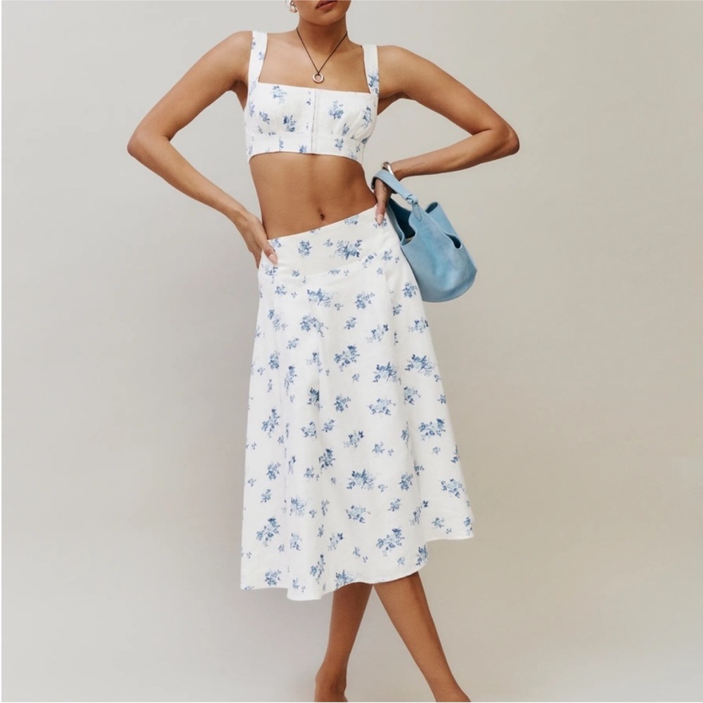 Reformation Santana Linen Set